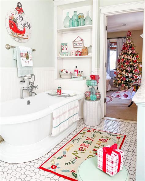 30 Amazing Christmas Bathroom Decor Ideas You Need To Try