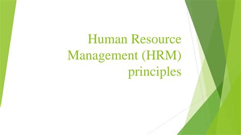 Image result for HRM Principles