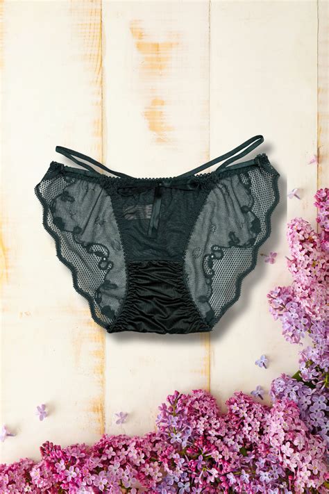 S/M Lace Temptation Intimate Wear | Fancy Stretchy Mesh Panty | 1 PC P ...