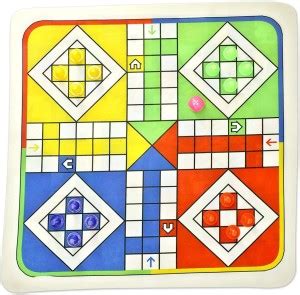 Keshav Creation Best Game For Kids 14*14 inch Ludo & Snake Ladder Board ...