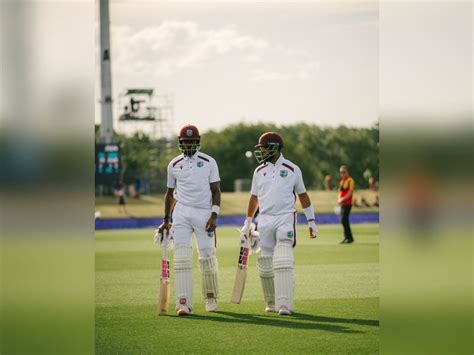 1st Test: Hope, Greaves's fightback keep WI alive against NZ in ...