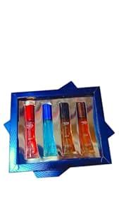 Buy Mens Perfume Gift Set 4x 25ml Pocket Eau De Parfum Unisex Perfume ...