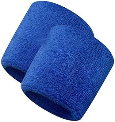 Verceys Unisex Sports Wrist Sweatbands Hand Wrap Tennis Badminton Band ...