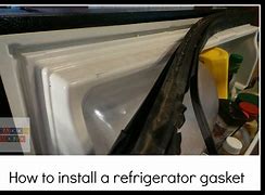 Image result for Replacing Freezer Gasket