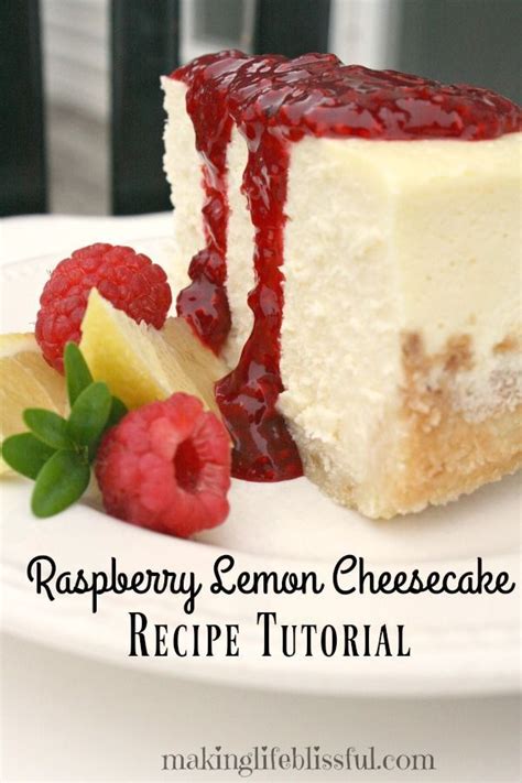 Image result for Recipe for Raspberry Lemon Cheesecake