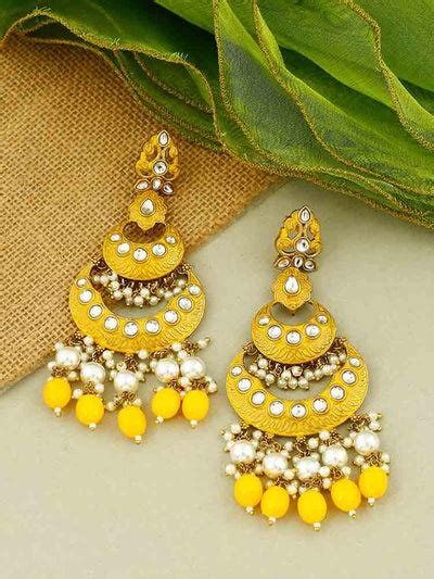 Premium Chaandbali Earrings | Bling Bag