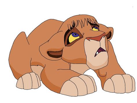 Image result for Cub Simba Scared