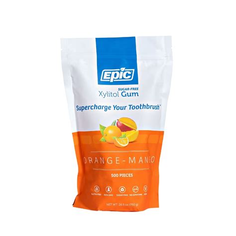 Mua Epic Xylitol Chewing Gum - Sugar Free & Aspartame Free Chewing Gum ...