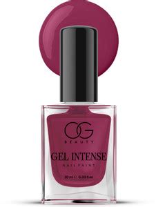 OG BEAUTY Burgundy Plum | Rich Plum Shade Nail Paint with Long-Lasting ...
