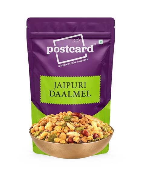 Postcard Jaipuri Daalmel | Khatta Meetha Namkeen | Roasted Dal and Nuts ...
