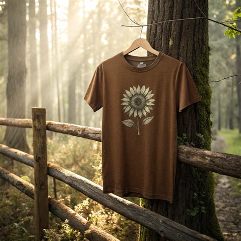Golden Grit – Sunflower Tee – Eden Ethics
