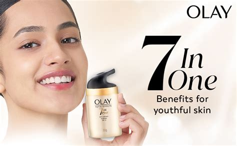 Olay Total Effects Day Cream |with Vitamin B5, Niacinamide, Green Tea ...