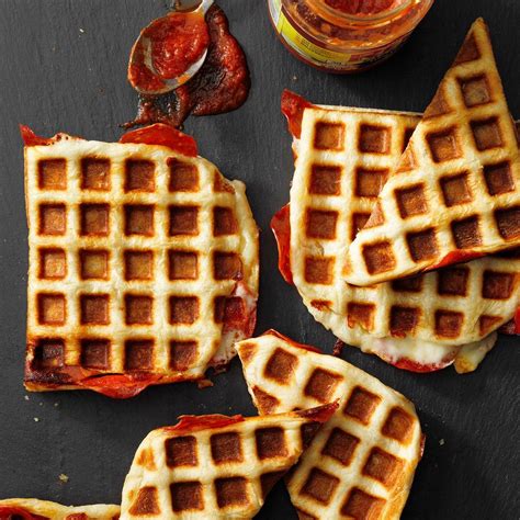 Waffle-Iron Pizzas Recipe: How to Make It