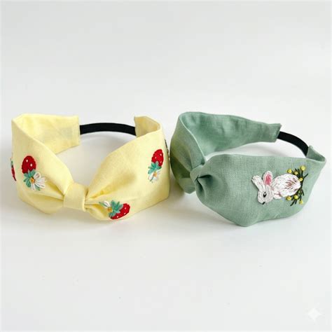 Embroidered HeadBands – theberryshop.in