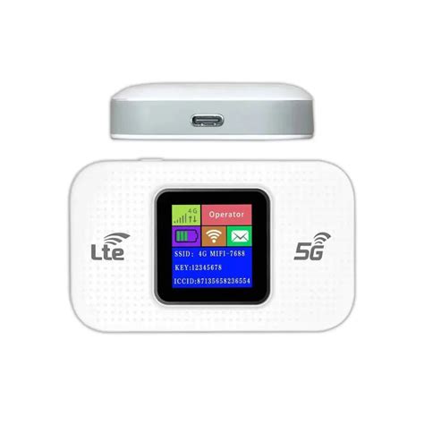 Muvit 4G LTE Wireless Dongle 300Mbps with LCD 3000mAh Hotspot