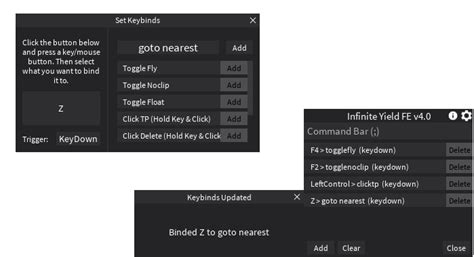 Rezultat imagine pentru Infinite Yield GUI