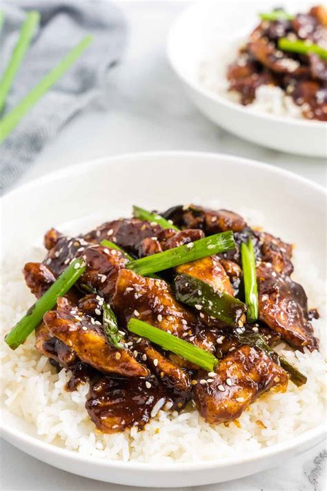 Mongolian Chicken (10 Minute Recipe) - The Big Man's World