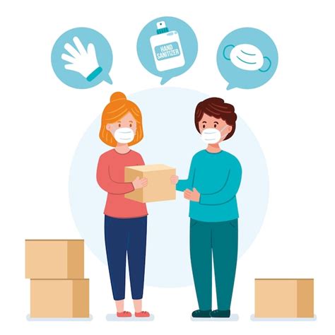 Aide humanitaire et don | Vecteur Premium