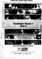 Image result for Allen Physics Module Solution PDF