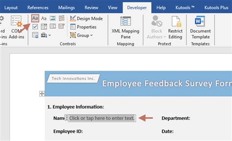 How to Make a Form On Word 的图像结果