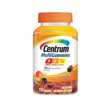 Buy Centrum Multigummies Adult Multivitamin Supplement with Vitamin D3 ...