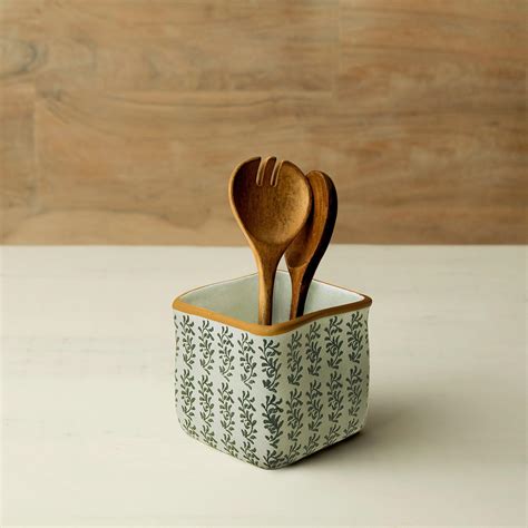 Buy ocean hearts ceramic cutlery stand Online - Ellementry – ellementry