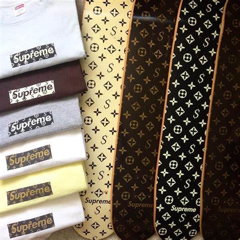 the new leaked images from the Supreme New York x Louis Vuitton collaboration. Photo ...