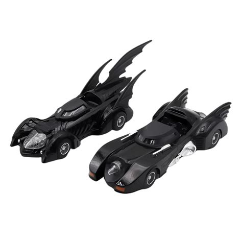 PLUSPOINT DieCast Metal Black Bat Super Hero Metal Cars Set Pull Back 2 ...