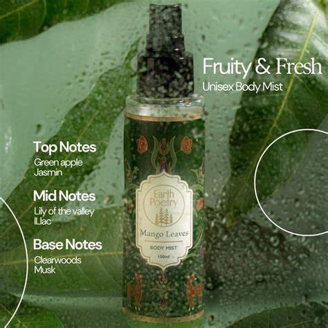 Mango Leaves Body Mist (200ML) – Earth Poetry