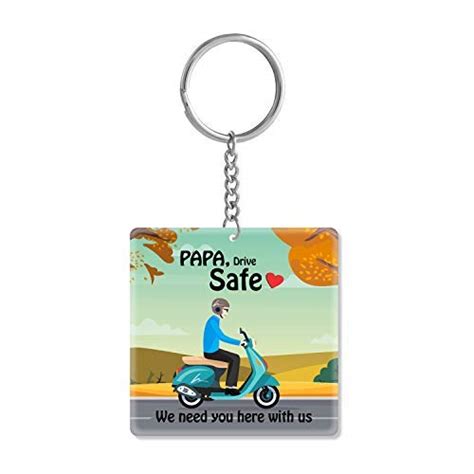 TheYaYaCafe Papa Drive Safe I Need You Here with Us Square Printed ...