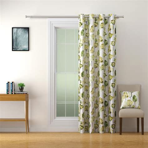 Buy SWAYAM Omega Floral Printed Room Darkening Door Curtain from Swayam ...