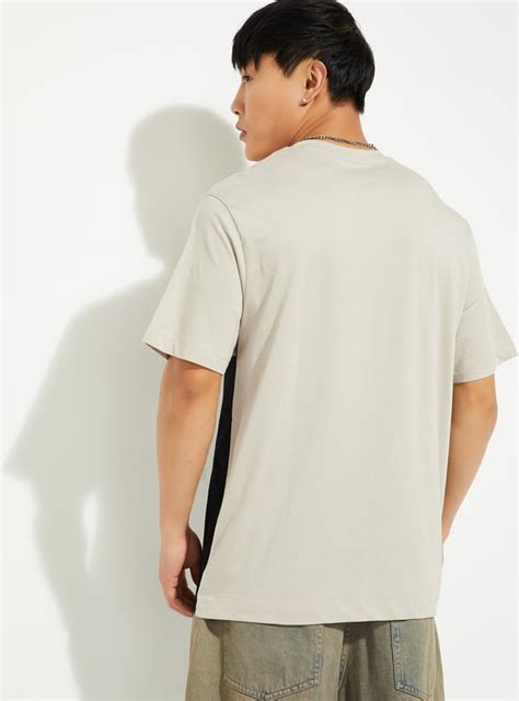 Buy URB_N Men Colourblocked T-shirt Online at just Rs. 399.0 ...