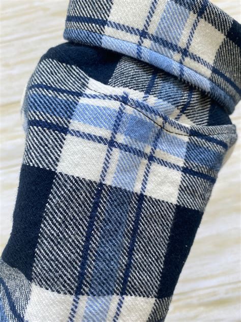 Blue and White Flannel Shirts - Etsy