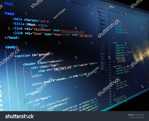 Image result for Code On Screen HTML/CSS