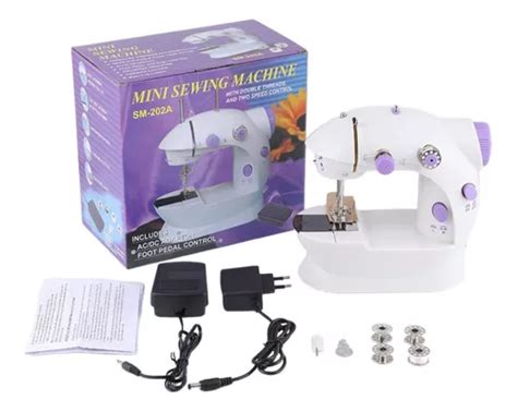 Maquina Coser Electrica Portatil Pedal Mini Recto Automatica | Meses ...