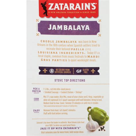 Zatarain’s Jambalaya Rice – Family Size, 12 oz