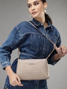 Buy Roadster Women Khaki Sling Bag Khaki Online @ Best Price in India ...