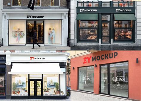 Free Storefront Logo Mockup Download