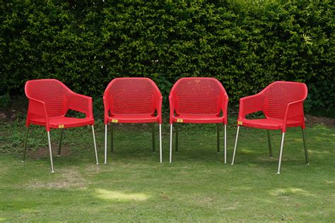 ITALICA Plasteel Arm Chair for Home, Office, Living Room/Matte Finish ...