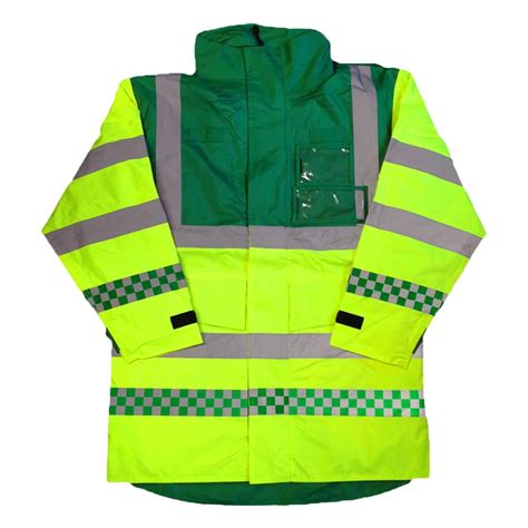 Buy Paramedic Yellow Hi Vis Parka Jacket Reflective, Waterproof ...