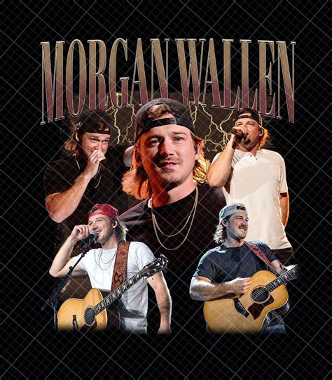 Morgan Wallen Digital Png Download, Morgan Wallen Fan Png Design ...