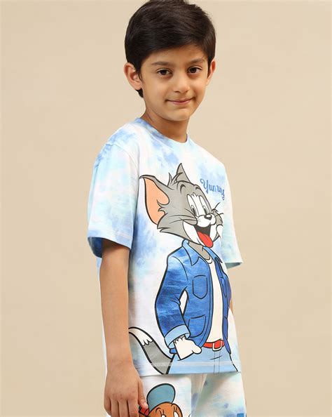 Tom & Jerry Printed Regular Fit Tshirt For Boys – Kidsville
