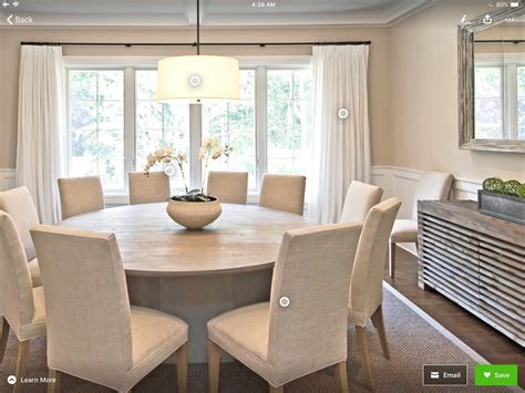 10 Seat Round Dining Table - Free Word Template