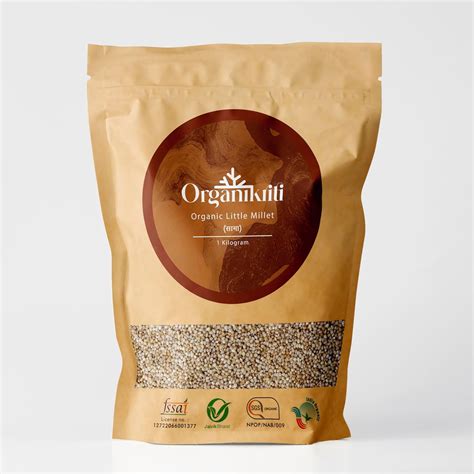 Organikriti Organic and unadulterated Little Millet (Sama) - 1KG ...