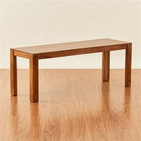 Buy Cane Connection Mango Wood Dining Bench - Brown from Home Centre at ...