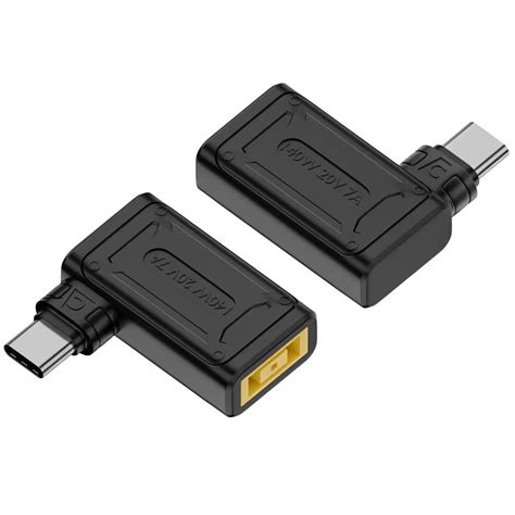 For Lenovo 1.1x4.5mm Female to Type-C Male 140W Power Adapter Charging ...