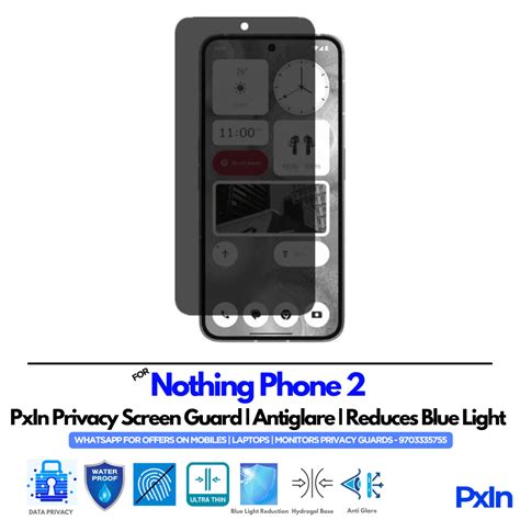 Privacy Screen Guard for Nothing Phone 2 Mobile | No.1
