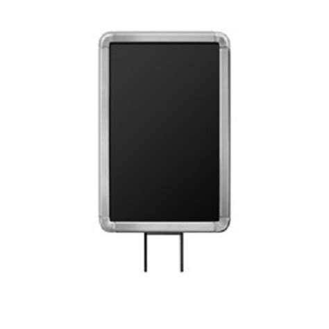 BIM objects - Free download! Fixed-Mount Stanchion Signs | BIMobject