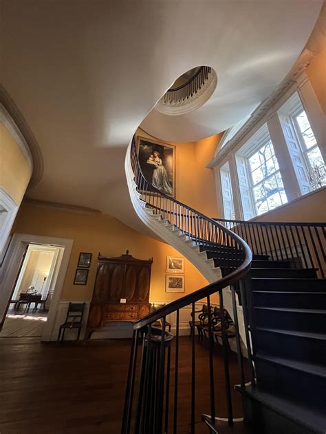 Staircase in the Nathaniel Russell house (Charleston, SC) : r/architecture