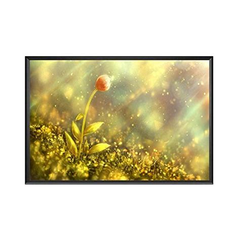 Flower UV Textured Wall Poster - with Frame, 18 inch x 12 inch, Poster ...